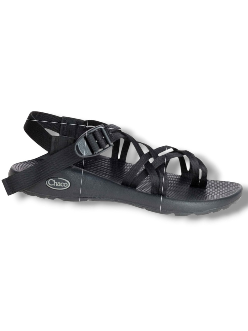 Chaco ZX2 Classic Sandals Black Dual Strap Toe Loop Hiking Size 11
